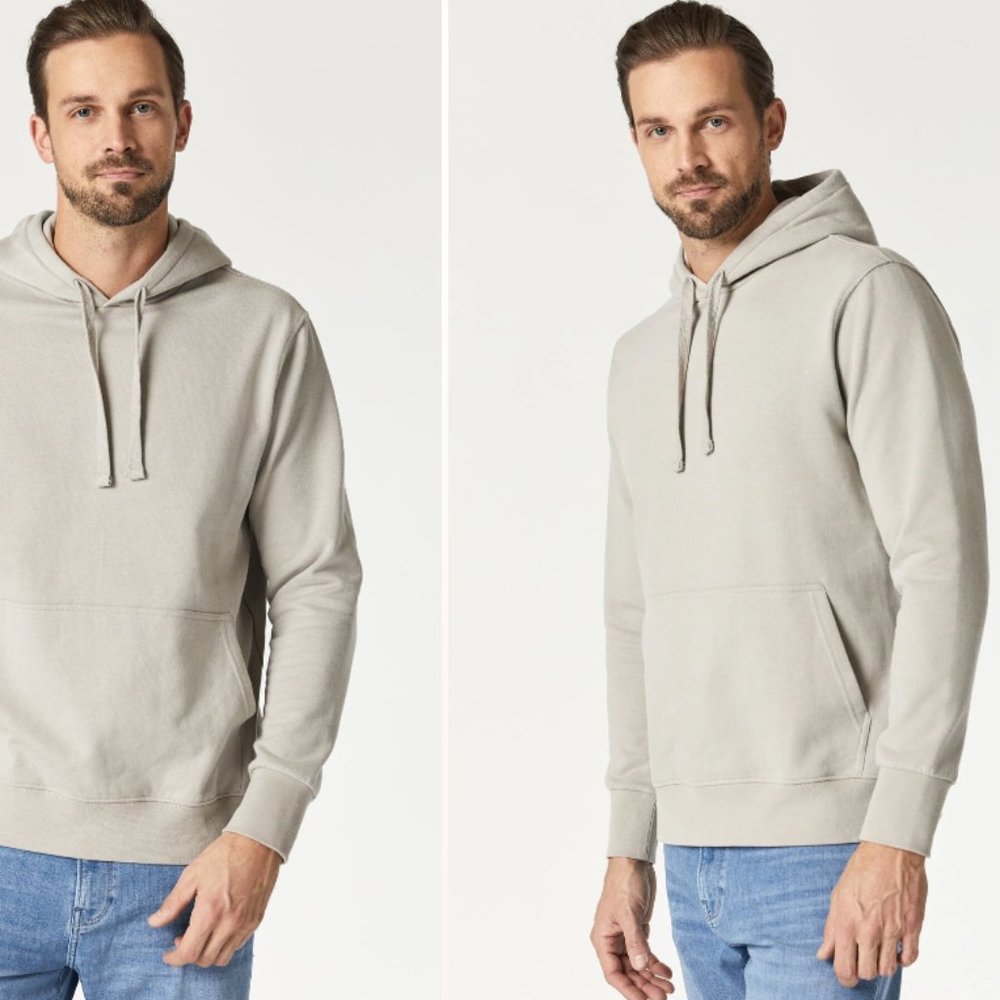 Hoodie Sweatshirt Regular Fit | Silver Lining Natural Dye NWT  XXL